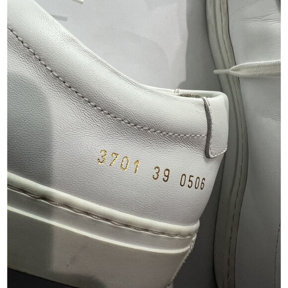 Common Projects Original Achilles Sneakers in White - Picture 9 of 9